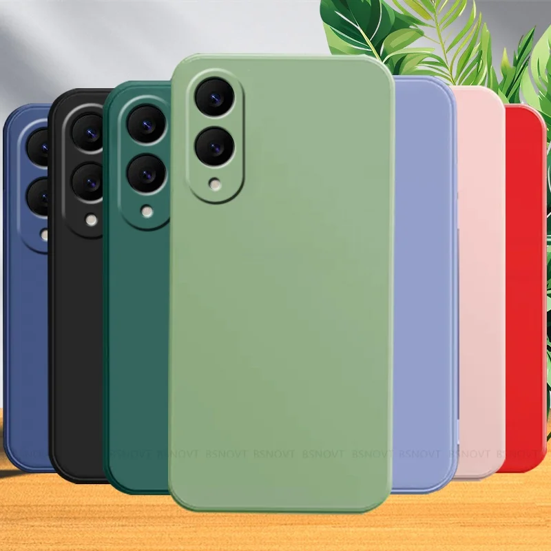 Liquid Silicone Shockproof Soft Phone Case Cover - Original and Durable