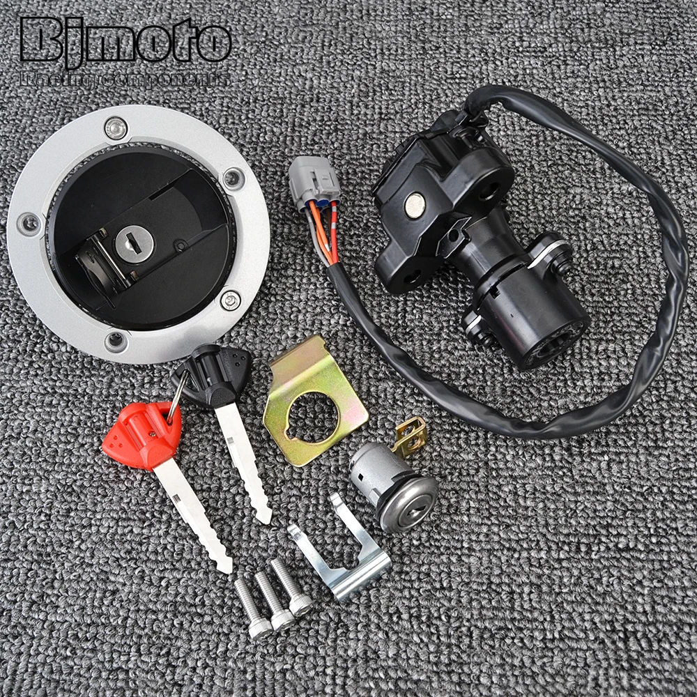 GSX-R GSXR 600 750 1000 Ignition Switch Fuel Cap Seat Lock For Suzuki GSXR600 GSXR750 2006- GSXR1000 2005- motorcycle ignition switch
