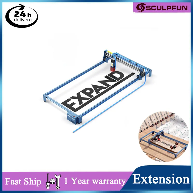 SculpfunS10EngravingAreaExpansionKitforS9S6proS6Engraving