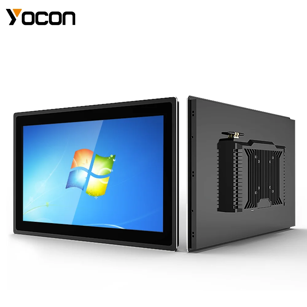 23.6 Inch All-In-One PC Panel Screen IP65 Waterproof Embedded Cpacitive Touc Win