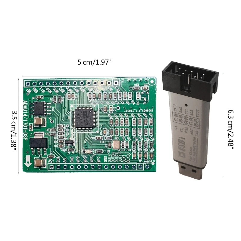 DSPmini Learning Board for Studio Monitoring and Instrument Sound Processing - Versatile DIY Solution