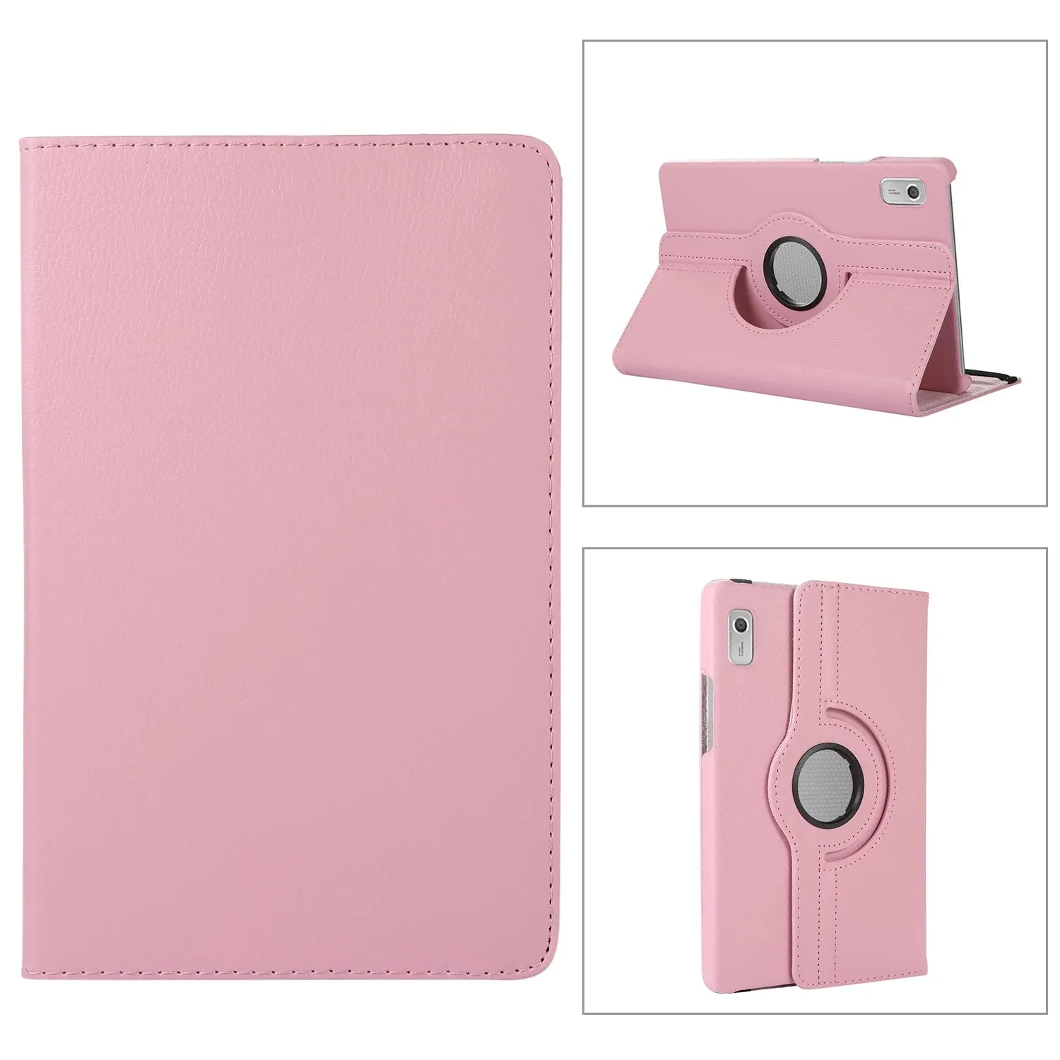 For Samsung Galaxy TAB S6 lite 10. 4 Tablet Case 360 Rotating Bracket Flip Leather Cover For A8 10.5 X200 S7 FE S7 Plus S9 ultra