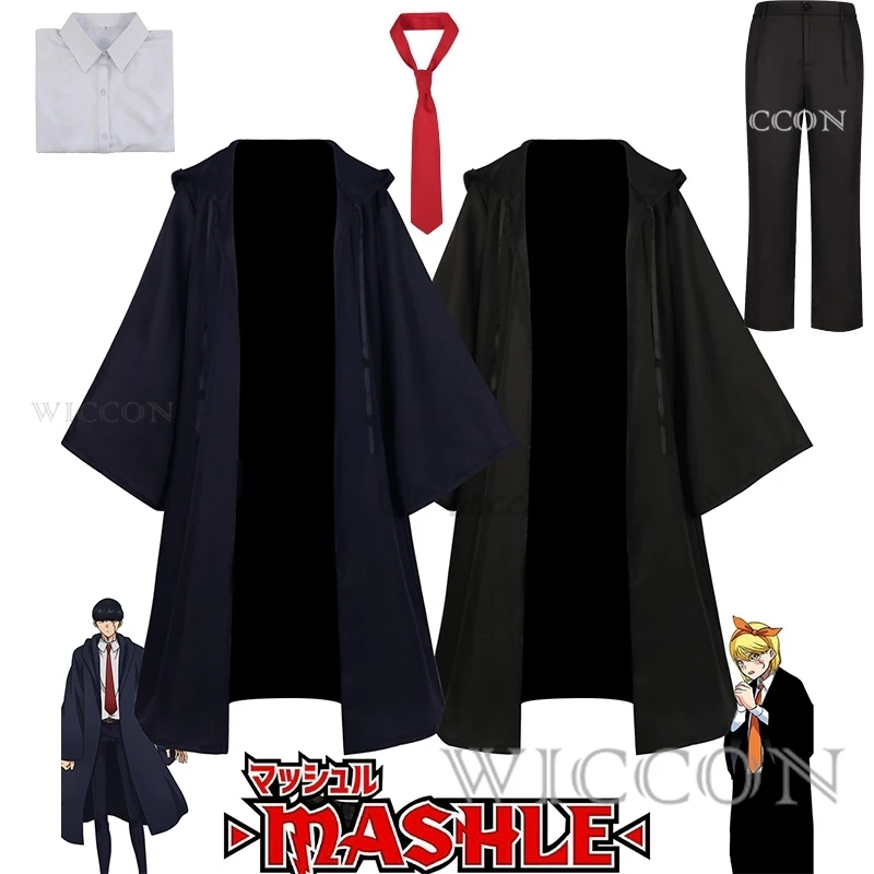 

Anime Mashle: Magic And Muscles Cosplay Costume Lemon Irvine Cos Magic School Uniforms Cloak Suit Stage Performance Outfits