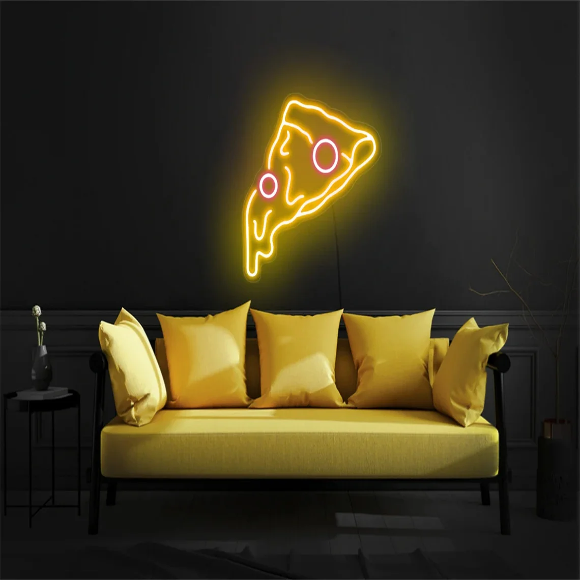 

Pizza Neon Sign Pizza Wall Decor Pizza Food Neon Sign Pizzeria Sign