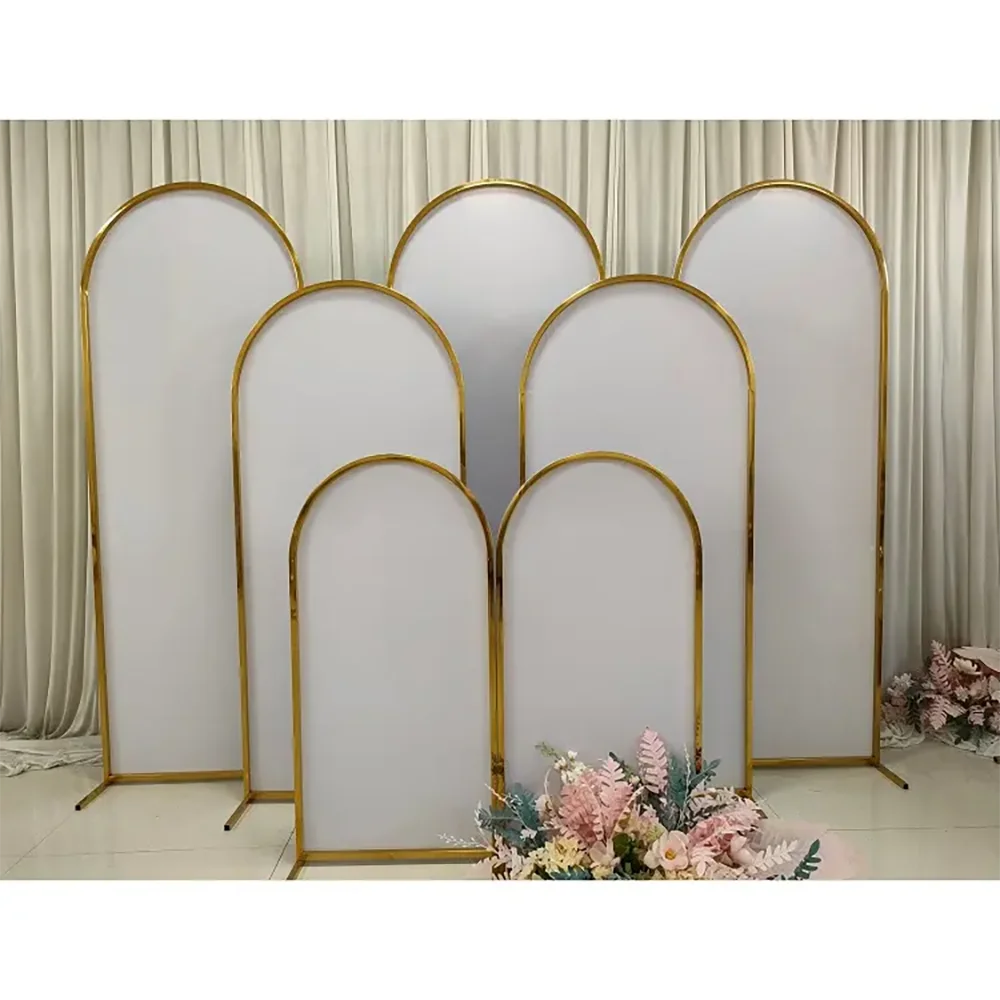 

Luxury Big Event Stage Pvc Acrylic Frame Back Drop Wedding Decoration Backdrop For Sell