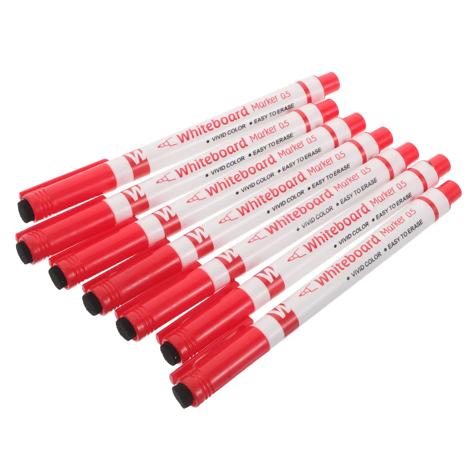 20개입 지울 수 있는 화이트보드 펜 초미세 팁 0.5mm 세척 가능한 드라이 이레이즈 마커 교실 사무실 미술용