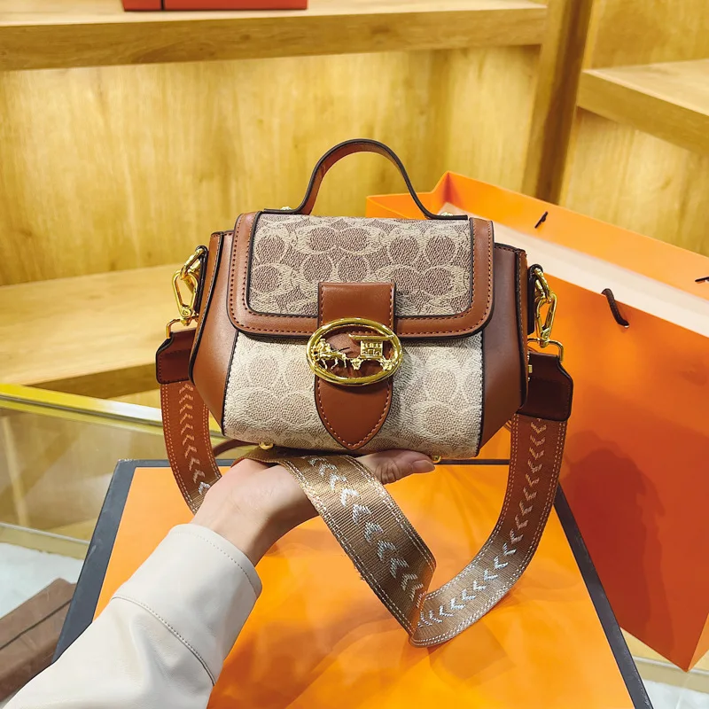 High-end sense of light luxury designer niche bags new all-match fashion all-match handbags shoulder messenger bag trend