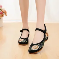 Casual Shoes for Women Fashion Vintage Elegant Ethnic Style Embroidery Streetwear Chinese Style Women's Shoes Summer New - Image 3