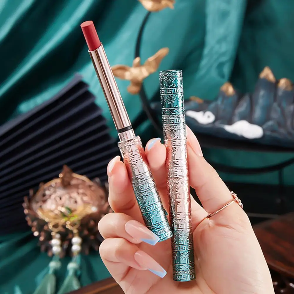 

Губная помада 0,8 г с гладким градиентным эффектом, отличная насыщенность, бархатный блеск, стойкая Сексуальная губная помада, косметика для красоты