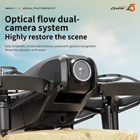 Drone Rc YL3 avec écran RC 180 °   Caméra électrique réglable 4K HD, Drone à flux lumineux WiFi, poche pour éviter les obstacles, quadrirotor Rc 3