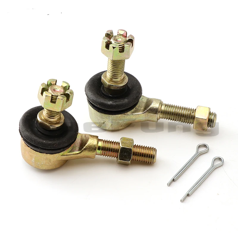 M10 Left & Right Hand Thread Steering Tie Rod Ends Fit For Yamaha Banshee WARRIOR YFB YFM Raptor 250 350 400 ATV Parts