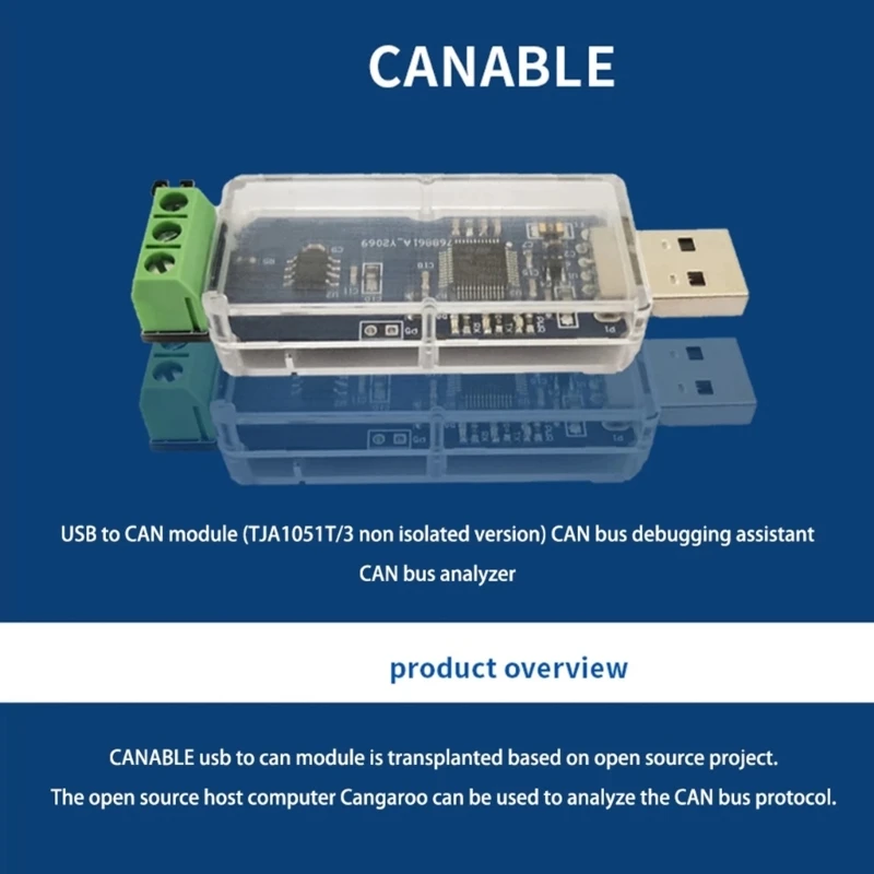  , TJA1051T/3  USB to CAN  ü