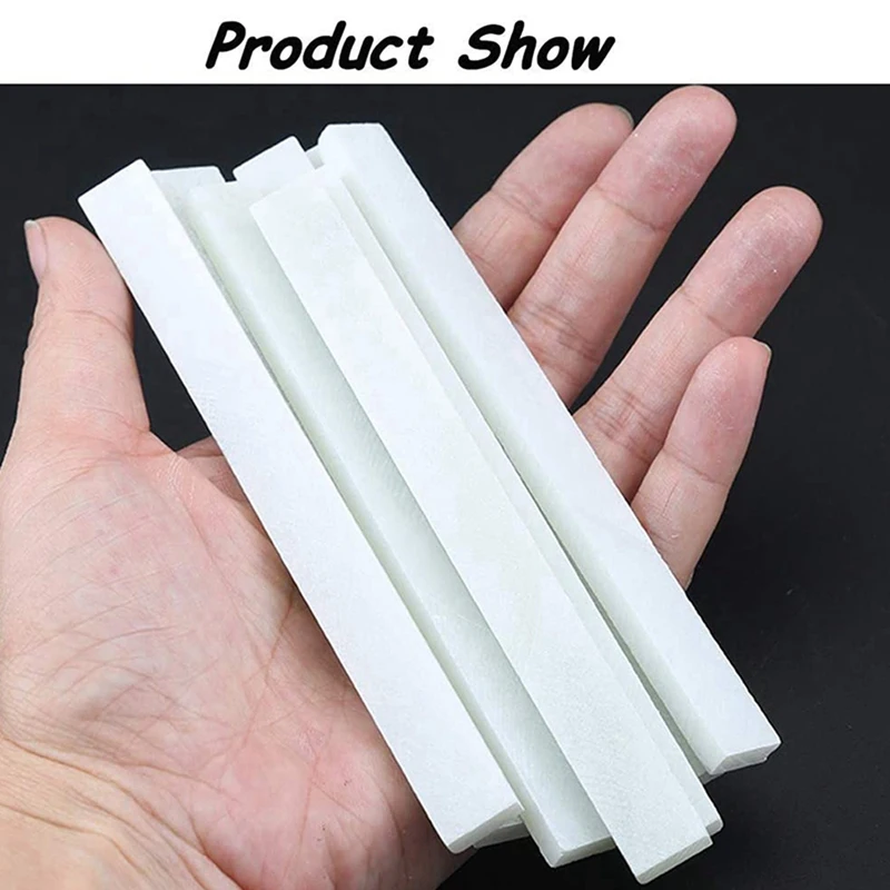 Flat White Soapstone Pens 60 Pack Soapstone Refills Professional Quality For Welders & Textile Marking Tools