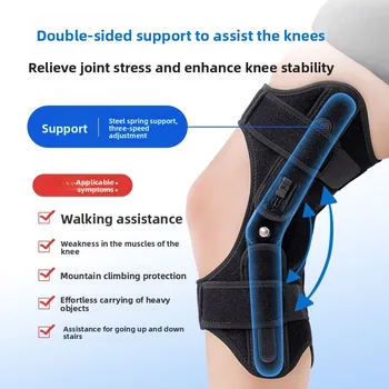Nuovo Booster per Ginocchio 2026 - Esoscheletro per Assistenza alla Camminata, Supporto per Articolazione del Ginocchio, Fascia di Protezione del Menisco