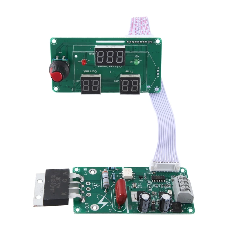 

Single Pulse Encoder 100A Spot Welder Welding Machine Transformer Controller Board Time Control Module 100A Spot Welder Module