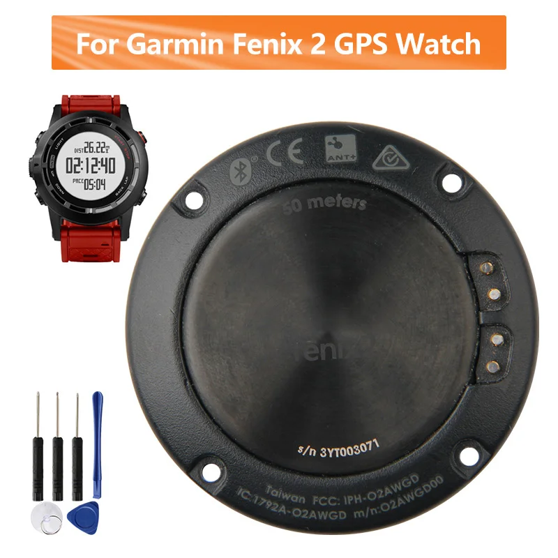 Сменный аккумулятор для часов Garmin Fenix 2 Fenix2, GPS-часы с бесплатными инструментами сменный аккумулятор для планшета c12p1602 для asus zenpad z10 zt500kl оригинальный c12p1602 аккумулятор для планшета 7800 мач с бесплатными инструментами