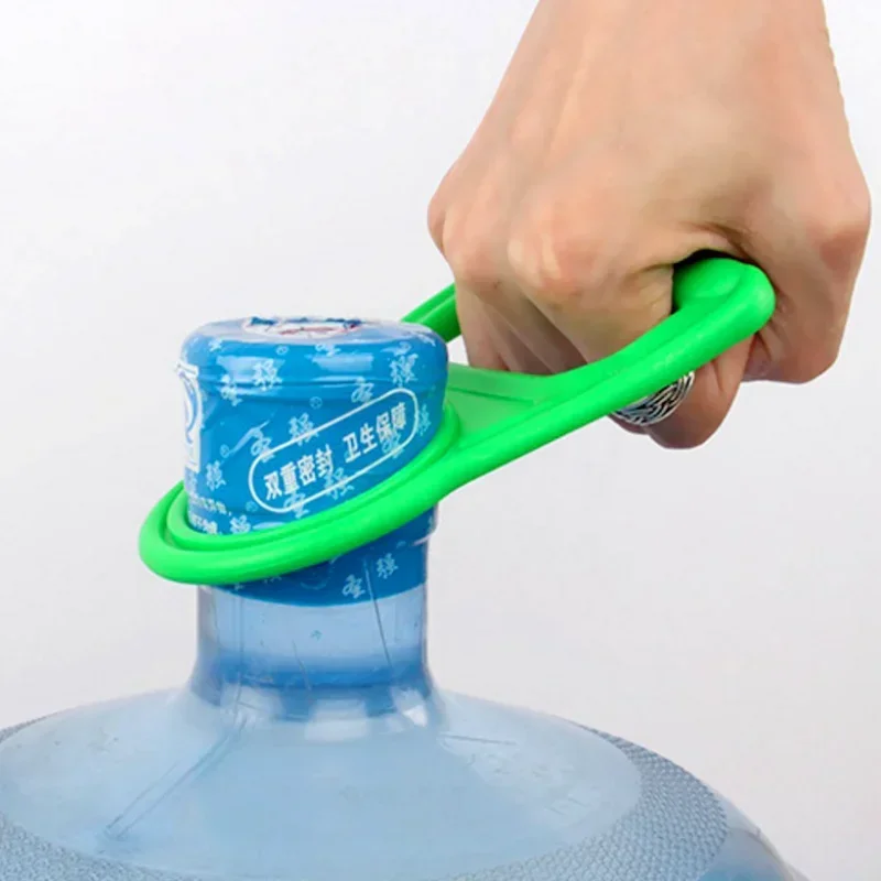 Plastic Barreled Water Bucket Carrying Handle Portable Home Thickened Anti-slip Buckets Tool