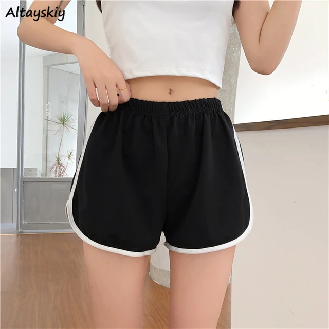 Women Shorts, Casual Loose Elastic Waist Soft Short Pants Home Sports