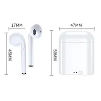I7 MINI Wireless Bluetooth Earphone Stereo Earbuds Headset Sports Wireless Headphones With Charging Box For All Smart Phone 2