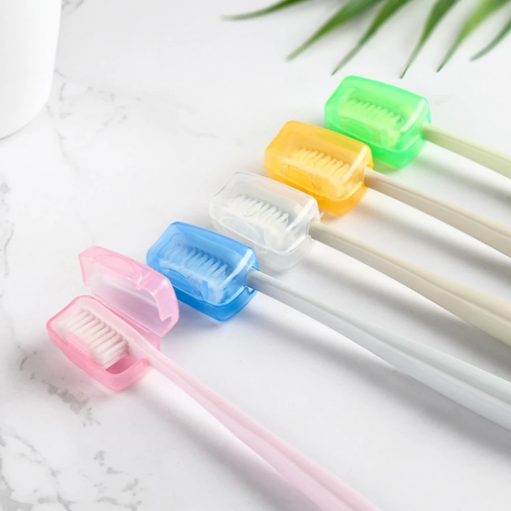 195pcs Travel Toothbrush Head Covers Cap Case