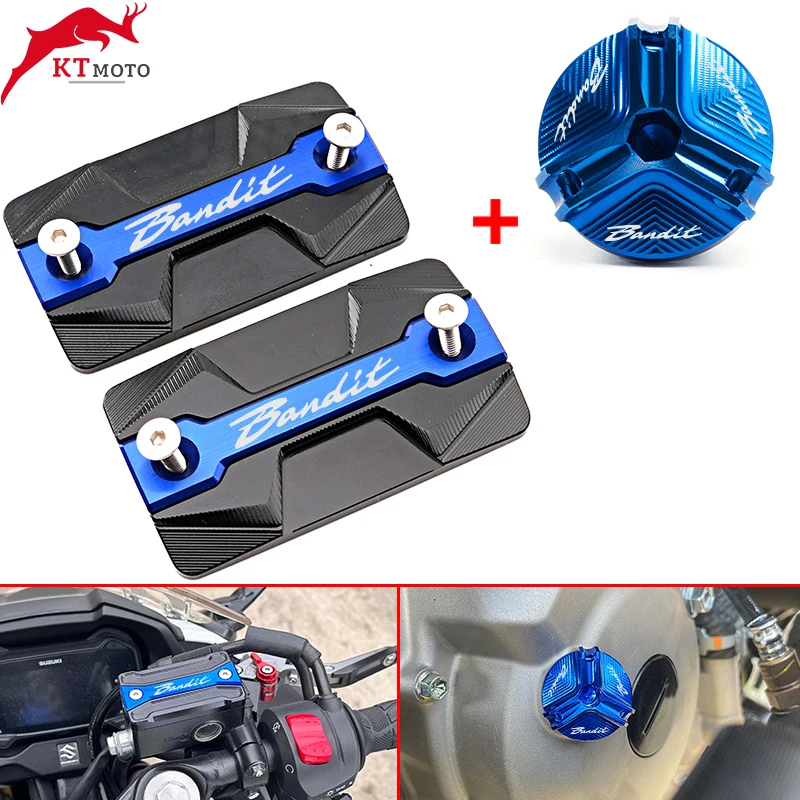BANDITAccessoriesMotorcycleCNCBrakeFluidCapMasterCylinder
