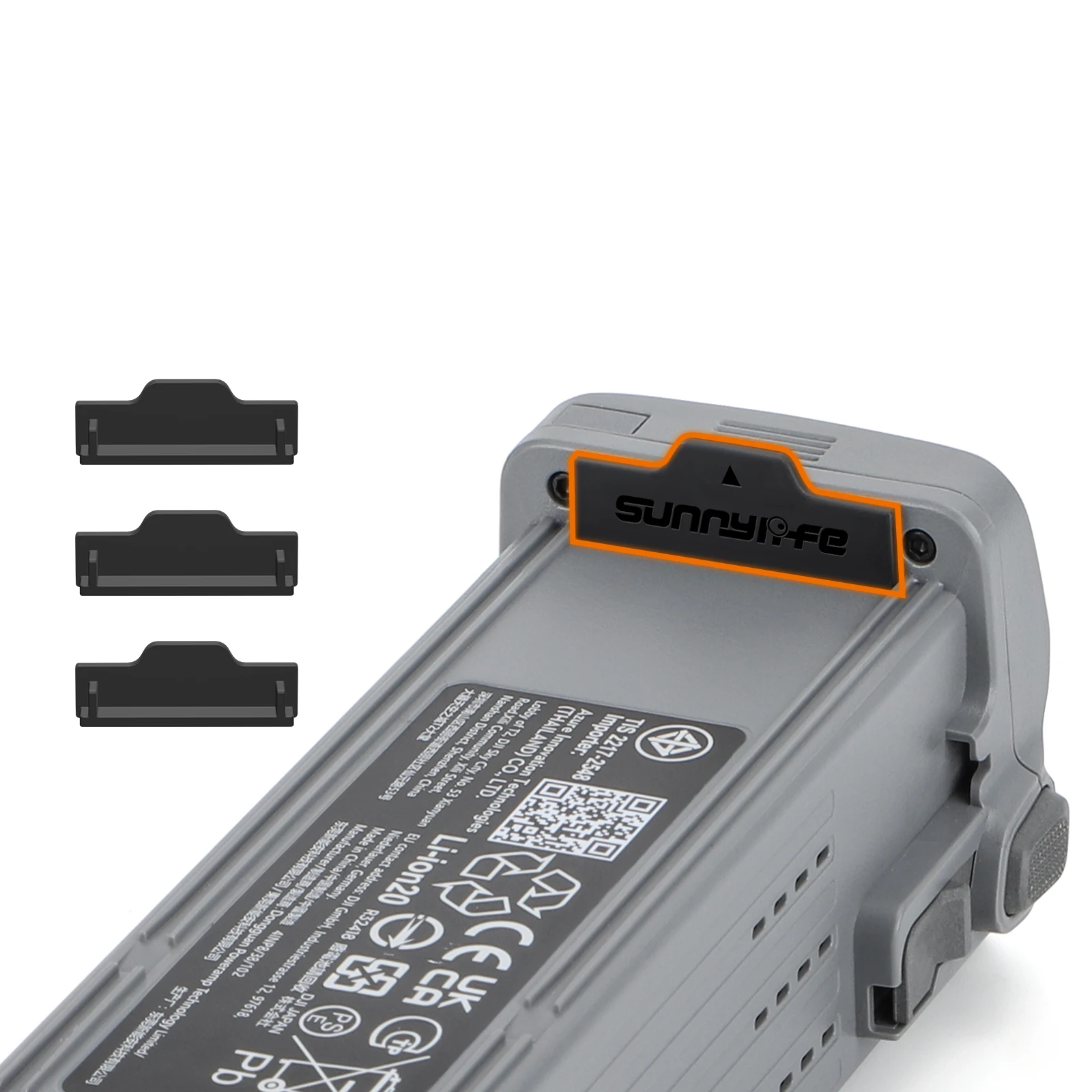 

For DJI AIR 3 Silicone Battery Dust Cover Protect against Short Circuit Battery Cover