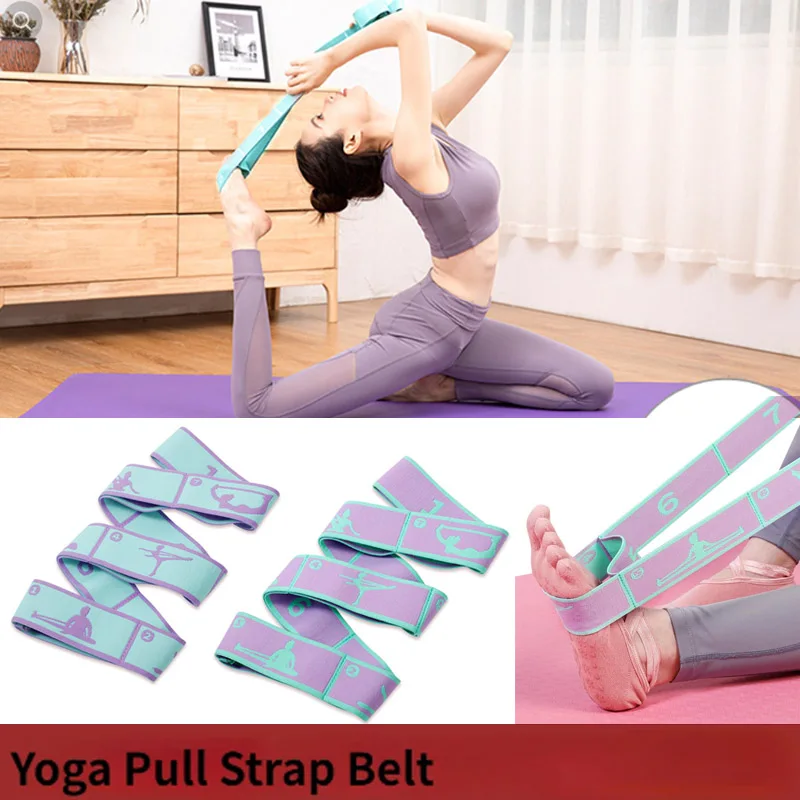 Fitness Resistance Band Multi-Section Elastic Yoga Resistance Bands Adult Child Dance Training Gym Home Pilates Exercise Pull Strap Belt Fitness Sport fitness resistance band fitness accessories