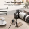 K&F Concept LP-E6NH Battery 2250mAh and USB Type C Charging Port Replacement LP-E6 E6N E6NH Battery for Canon EOS 90D/80D/70D/5D 2