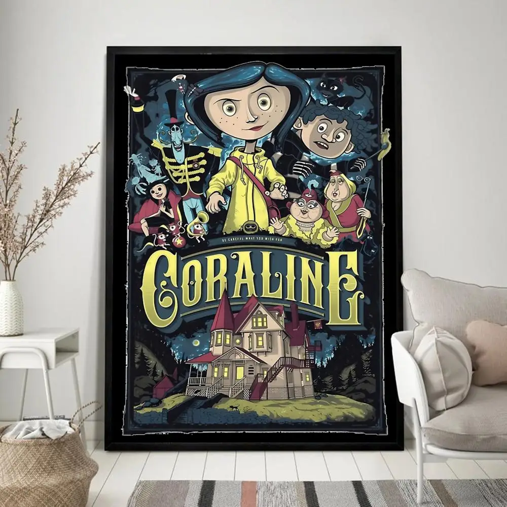 Coraline Movie Poster Coraline 15th Anniversary 3D (2024) Showtimes