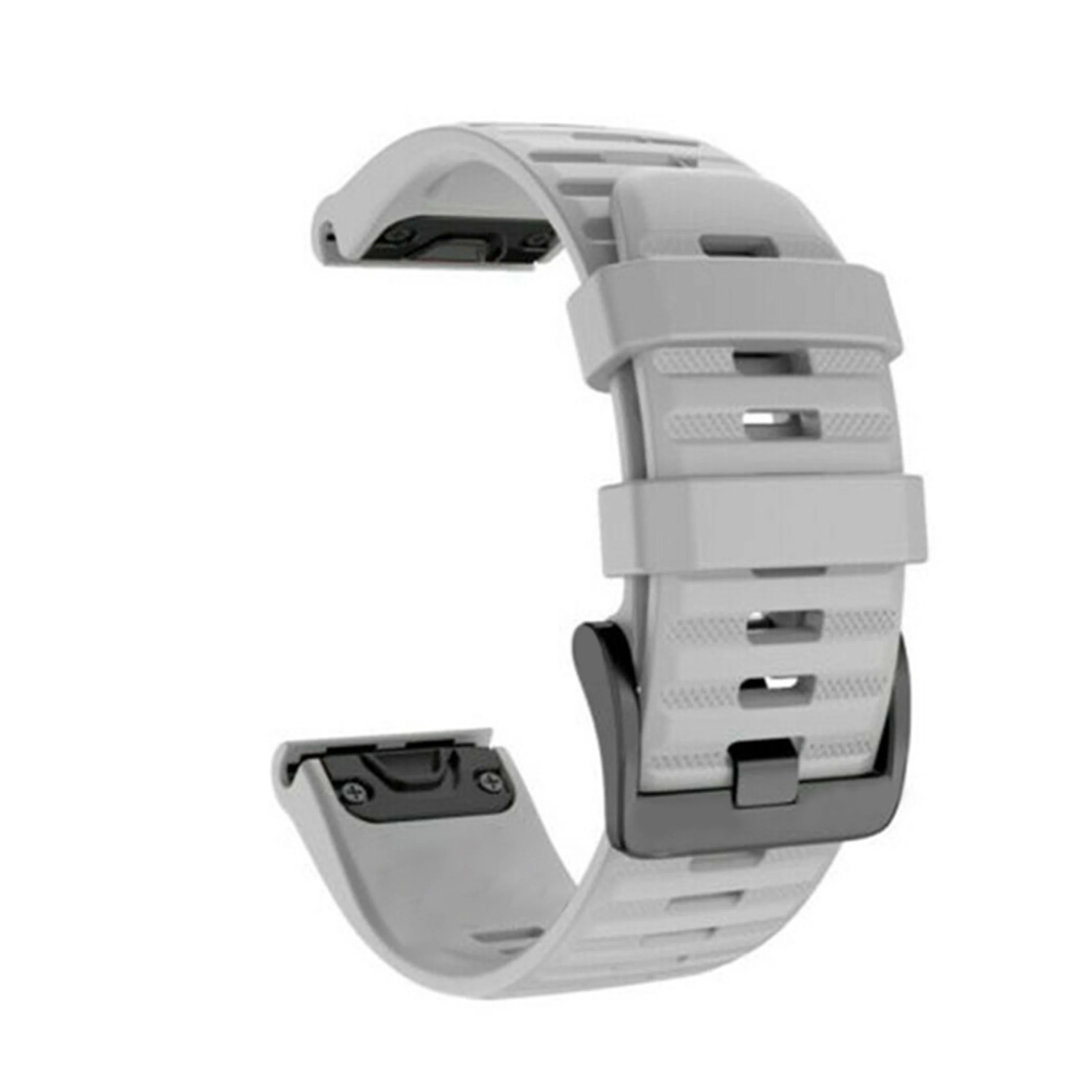 Enhanced Silicone QuickFit Smart Watch Band - Versatile 22-26mm Wrist Strap