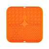 Pet Lick Silicone Mat Slow Feeder Dog Food Plate Bathing Distraction Sucker Training Feeder Supplies for Dogs 6