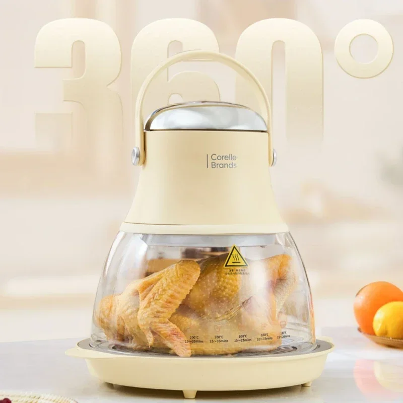 Air Fryer GenOptics Aura Essence Home Glass Visual Multi-Functional Large Capacity Deep Frying Pan Pizza Smart Home Appliances 4