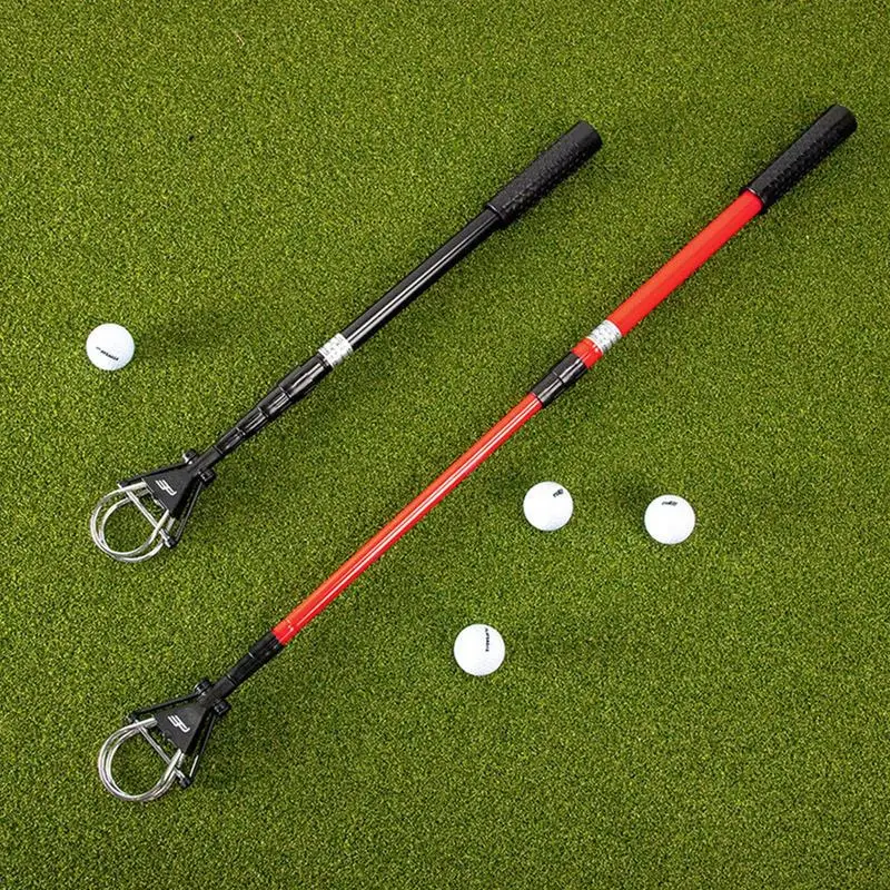 185cm Aluminum Telescopic Golf Ball Retriever Extendable Golf Ball Pick Up Tool Claw Grabber