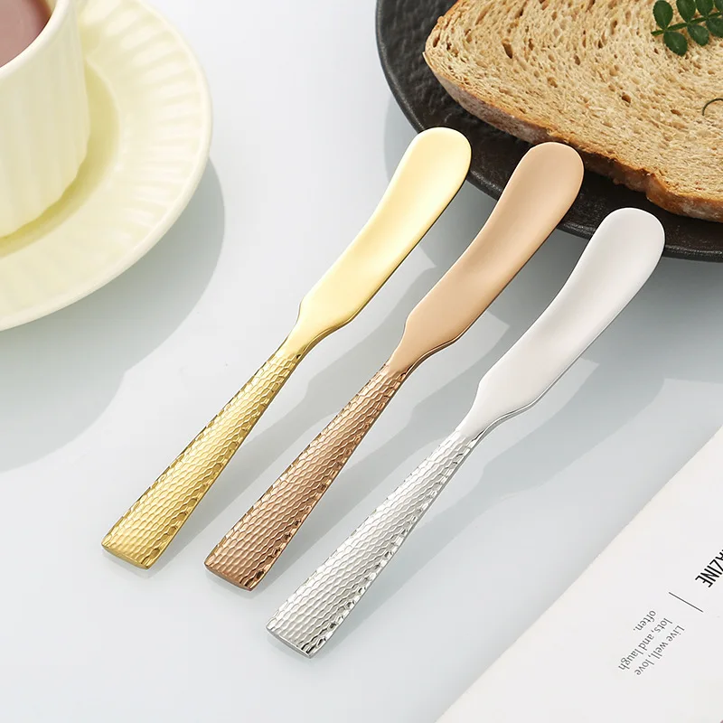 Butter Knife 1PCS 304 stainless steel butter knife, butter spatula, breakfast sauce, cheese, and seasonings