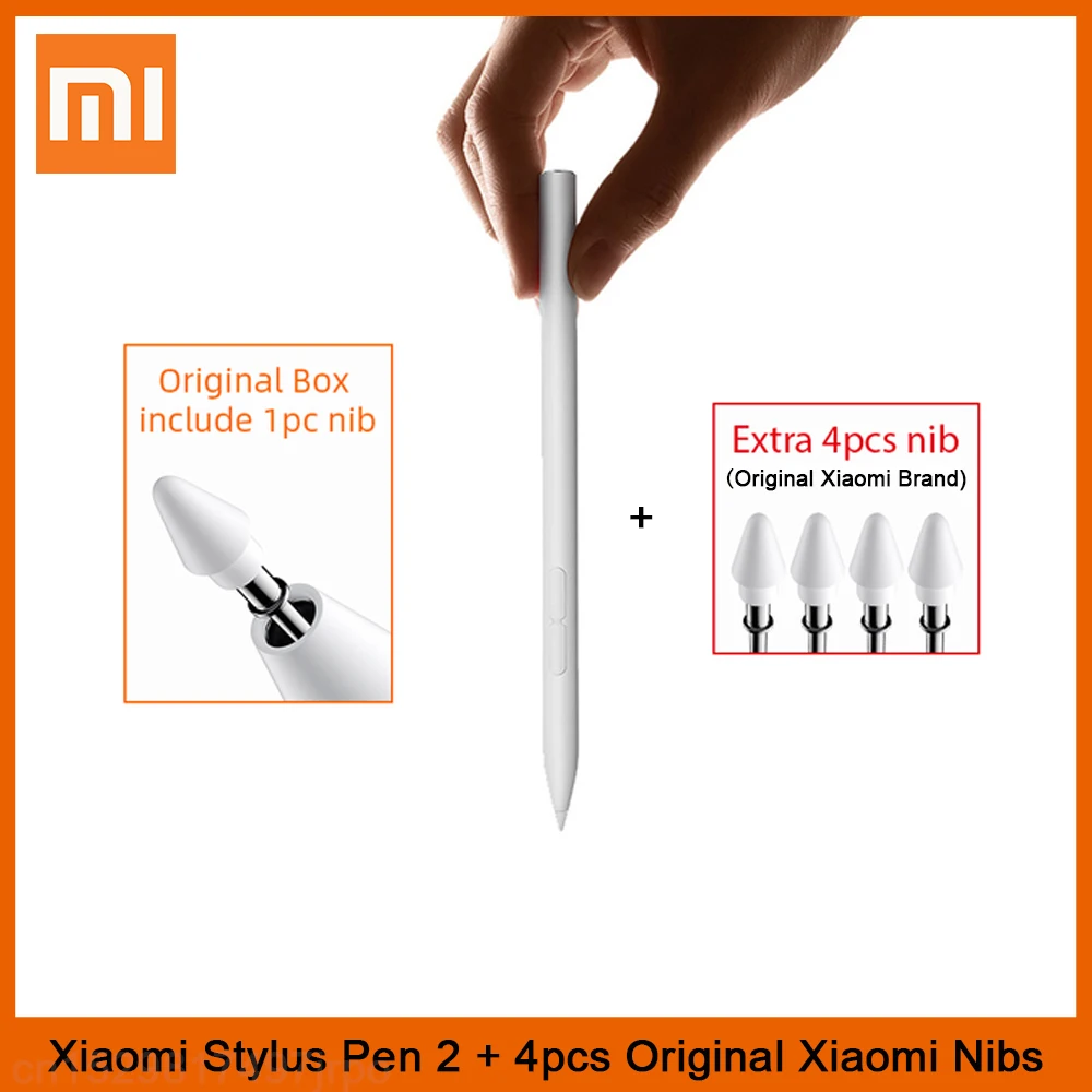 1PCS Xiaomi Stylus Pen 2 Smart Pen For Xiaomi Mi Pad 6 Pad 5 Pro