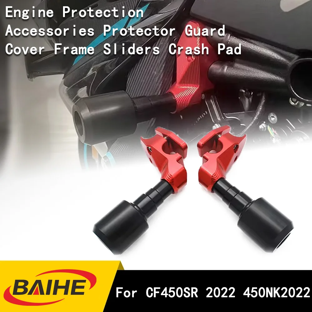 Carbon Tank Sliders for CFMoto 450SS/SR 23- R&G (TS0078CG) main image 1