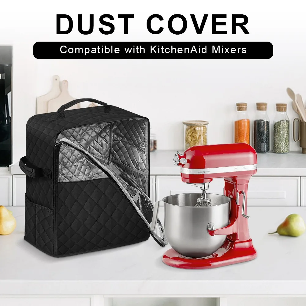 for Kitchen Aid Mixer Mixer Dust Cover Multi Pockets Dustproof Blender Covers Waterproof Durable Stand Cover