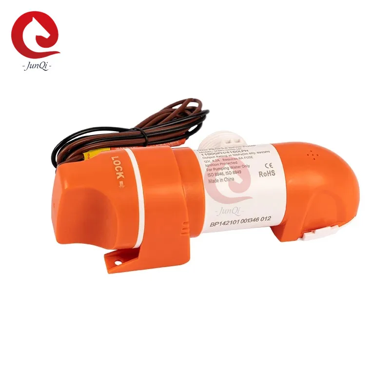 Low Profile Bilge Pump | 1100GPH/4160LPH Water Level Sensing Automatic