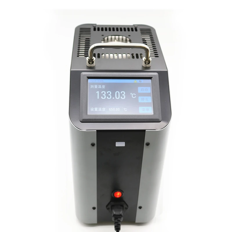 ET3801 Dry Block Temperature Calibrator 30℃1200℃ Onsite Temperature