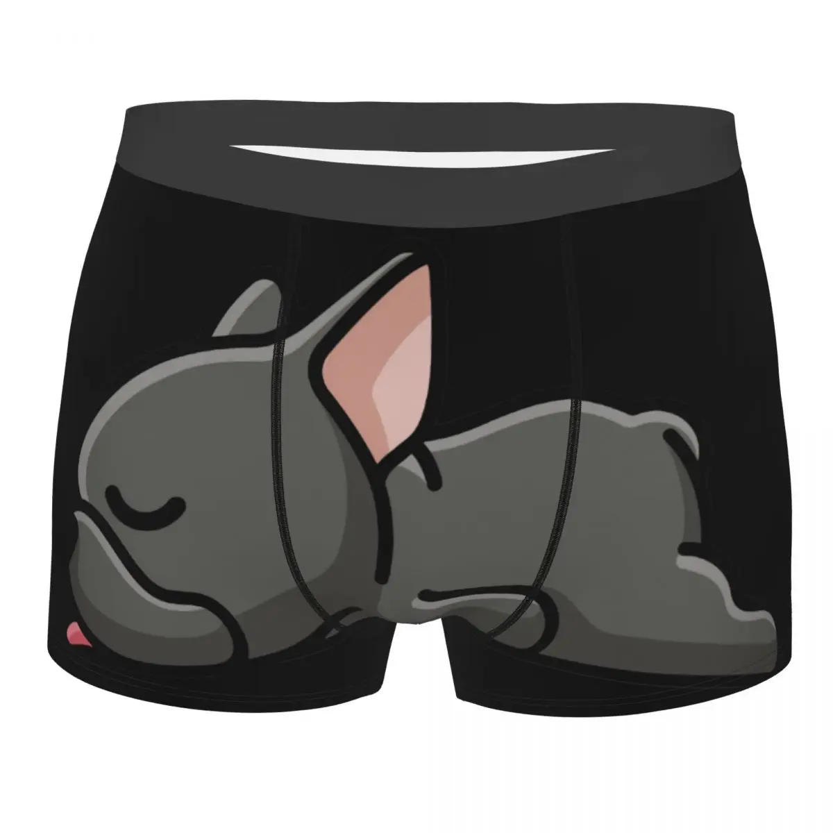 

Kawaii Cute French Bulldog Puppy Pet Men's Boxer Briefs Highly Breathable Underpants High Quality 3D Print Shorts Gift Idea