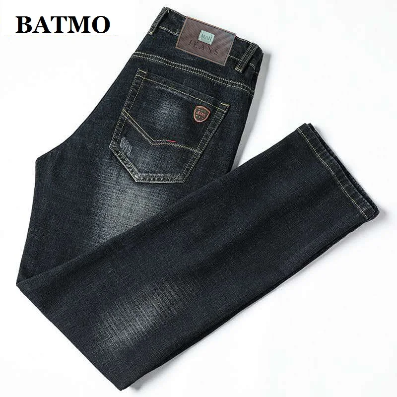 

BATMO 2022 new arrival spring slim elastic jeans men,skiny male jeans,pencel pants 3015