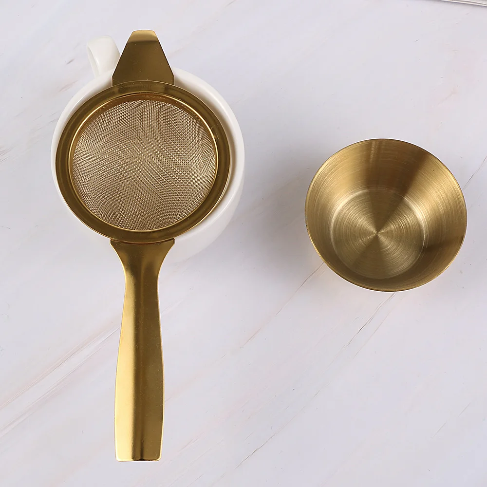 Reusable Tea Strainer tea infuser tea strainer tea filter with Handle Stainless Steel Tea Infuser
