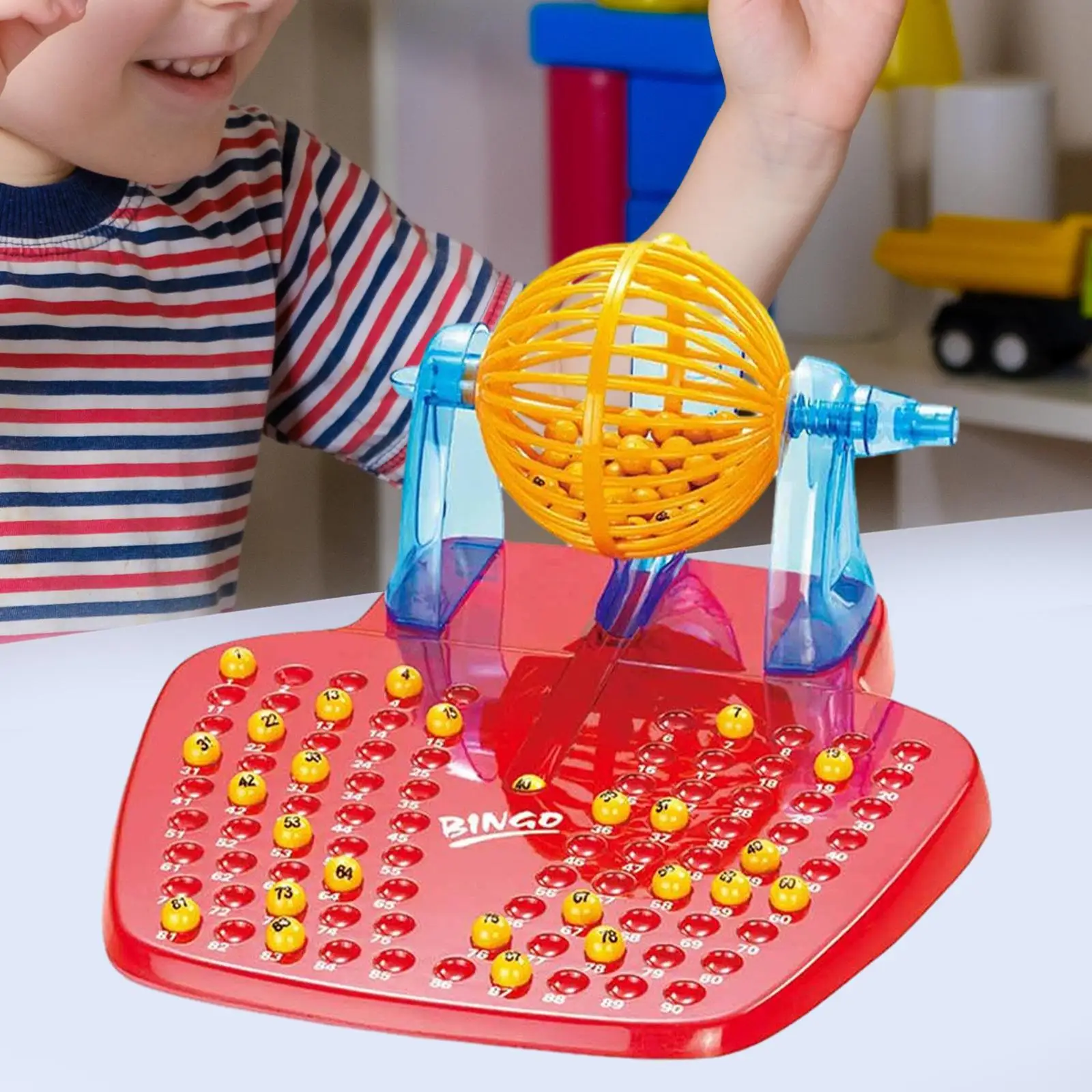 Bingo Lotto Game Machine Toy Party Family Game Lucky Ball Machine