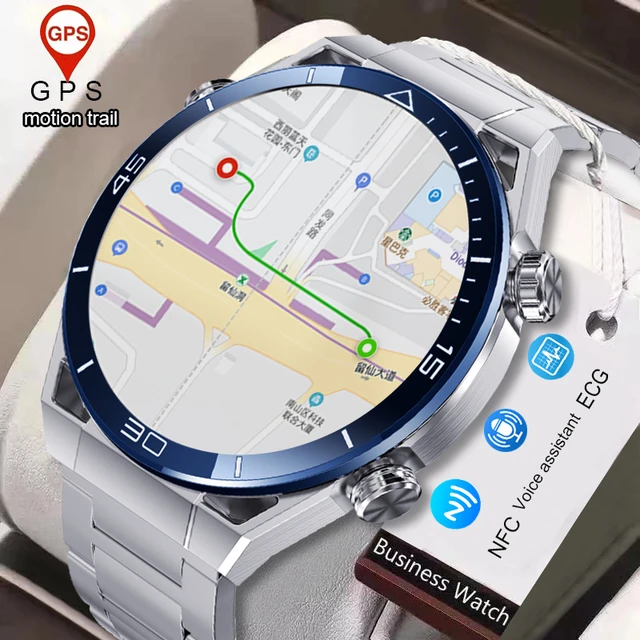 Comprar Reloj inteligente NFC ECG + PPG con Bluetooth para hombre, pulsera  con rastreador GPS, pulsera de movimiento, Fitness para Huawei, novedad de  2023