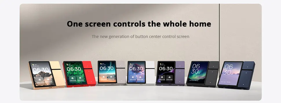 Tuya WiFi Smart Central Control Panel with 3.5-in LCD Screen Built-in IR Remote