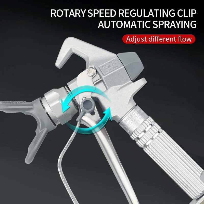Airless Paint Spray Gun With 4 Nozzle Tips 4 Filters Maximum Pressure 3600 PSI Tool Airless Paint Sprayer Gun
