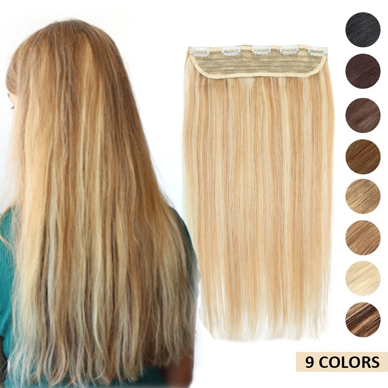 Hair Extensions Clip Ins Human Hair Color | Clip Hair Extensions Human Hair  22 Inch - Clip-in Hair Extensions - Aliexpress