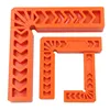 3" 4" 6" Inch Positioning Squares For Woodworking 90 Degree Corner Right Angle Clamps Carpenter Corner Clamping Square Tool 6