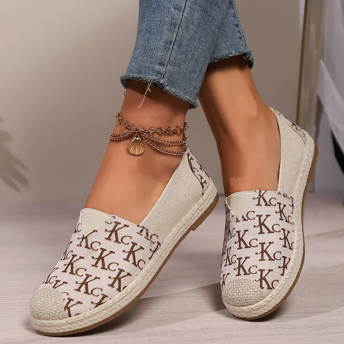 2025 ربيع المرأة اليدوية الدانتيل الشقق القماش الأ...