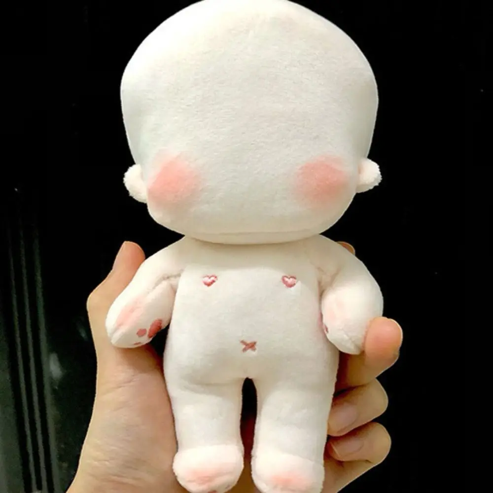Cotton Stuffed Embroidery Blank Unembroidery Cotton Stuffed Blank Cotton Stuffed Kawaii Dress Up DIY Idoll Children - 4